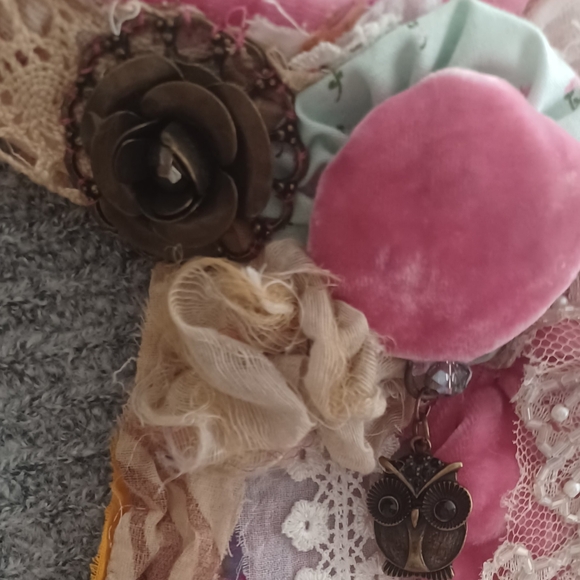 Upcycled Chocker Necklace: - Picture 4 of 7